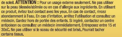 Warnings (Norwex Spf 30 Warnings (canadian))